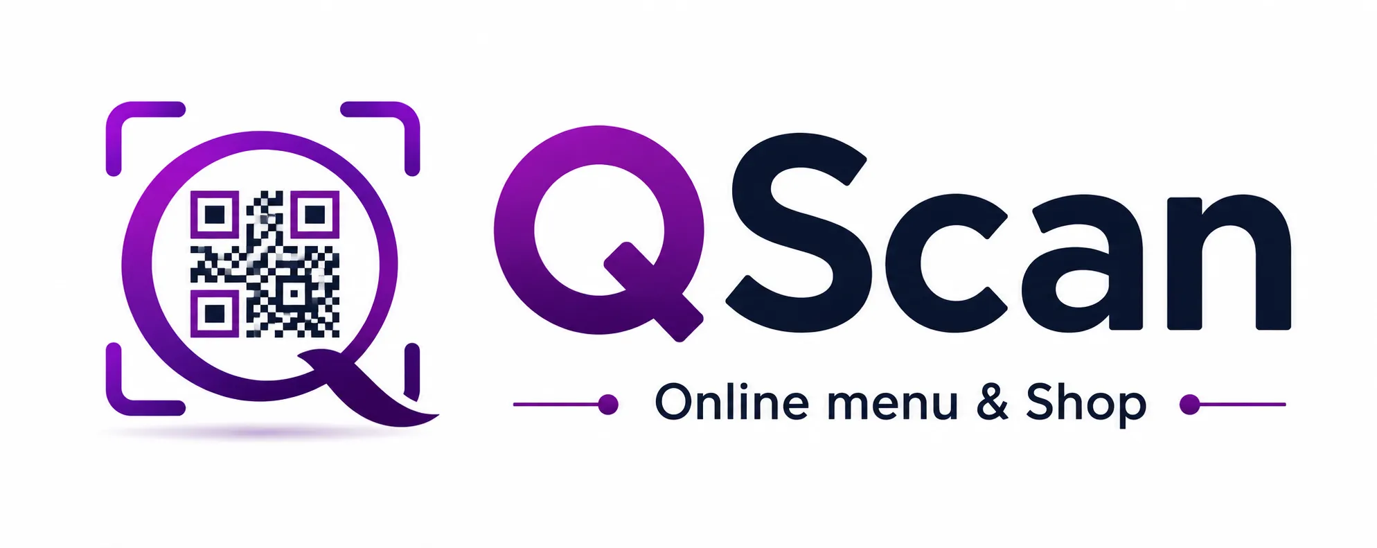 QScan Online Menu & Shop